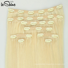 Christmas Sales Promotion Seamless Pu Skin Weft Clip In Hair Extension
